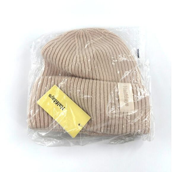 Halfdays Women\'s Oatmilk Merino Beanie One Size main image 6